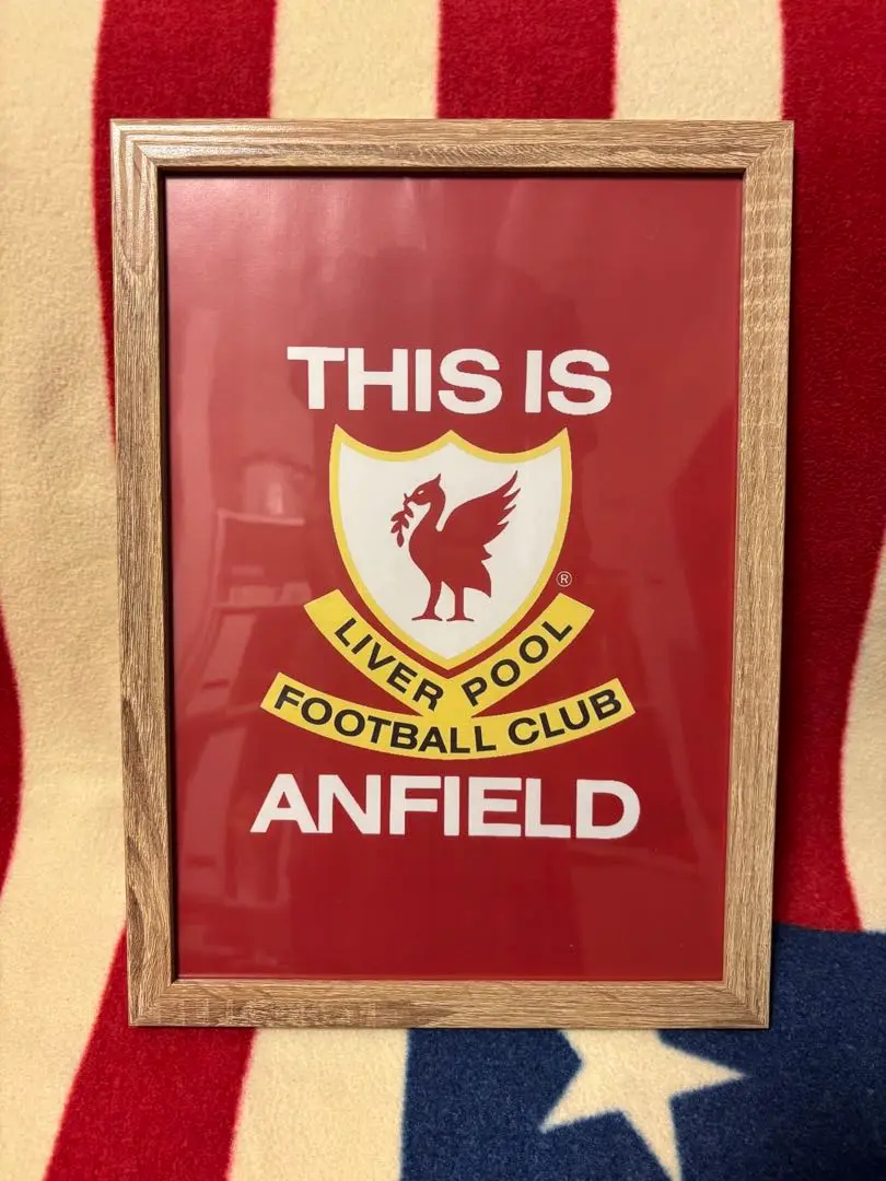 希少！\"THIS IS ANFIELD＂リバプールFC・入退場トンネルロゴ Amazon.co.jp: ！