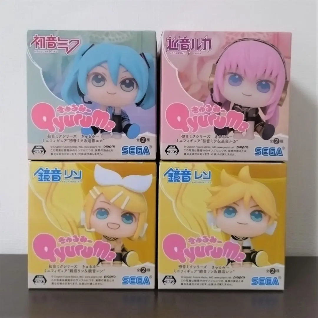 きゅるみー ミニフィギュア 鏡音リン&鏡音レン 6組 12個セット 2025年最新】初音ミクシリーズ きゅるみー ミニフィギュア“鏡音