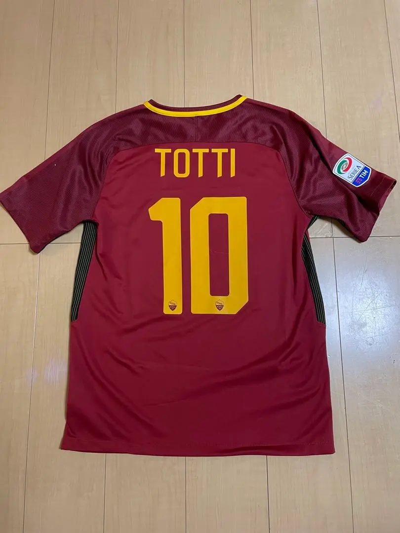 イタリア製　ASローマ トッティ 10 レプリカユニフォーム adidas イタリア代表 2024 ユニフォーム ホーム 半袖 レプリカ