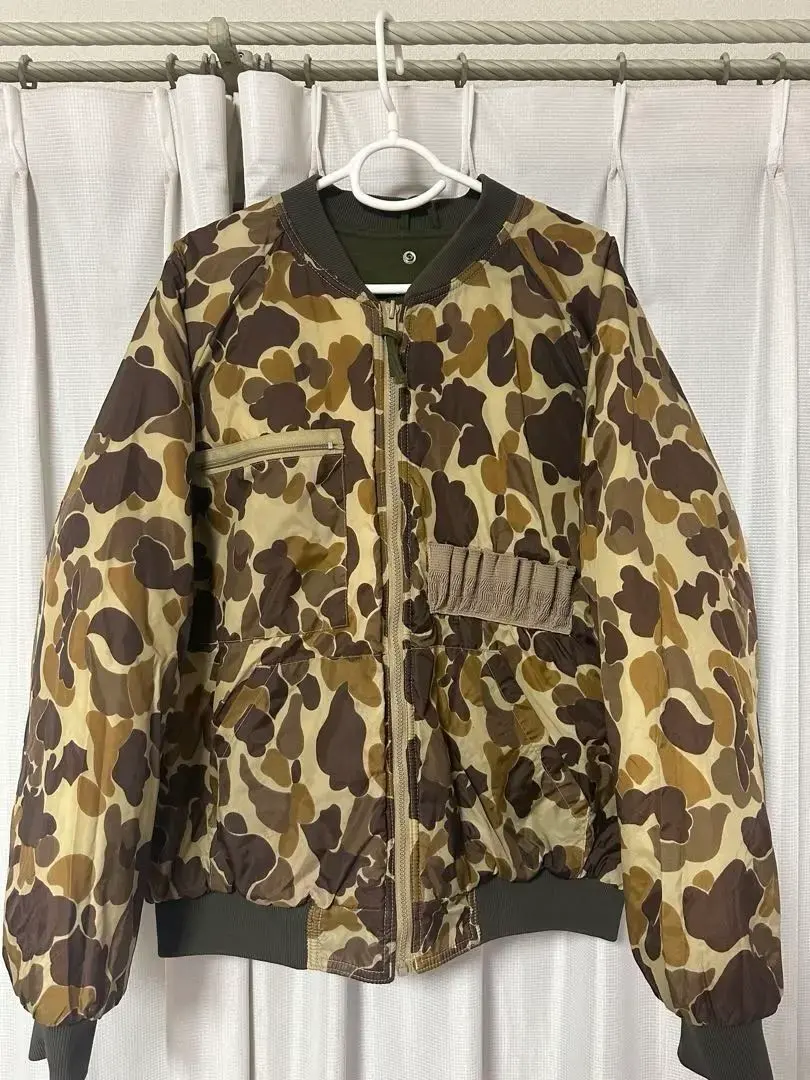 Thumbnail of Reversible Jacket Duck Hunter Camo Quilting Camouflage MA-1