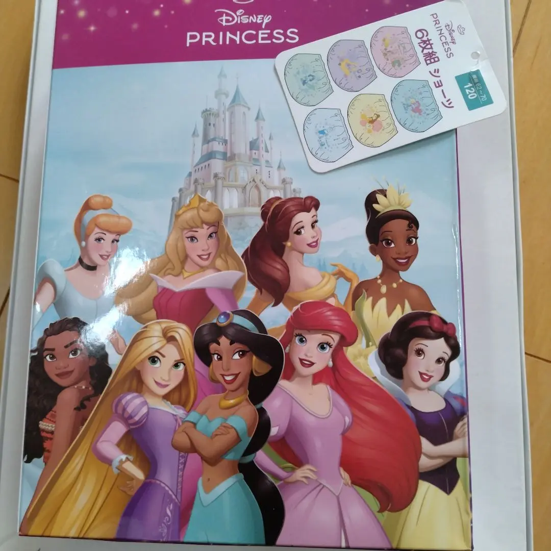 Thumbnail of New, Unused Disney Princess Panties 6-Pack, Size 120