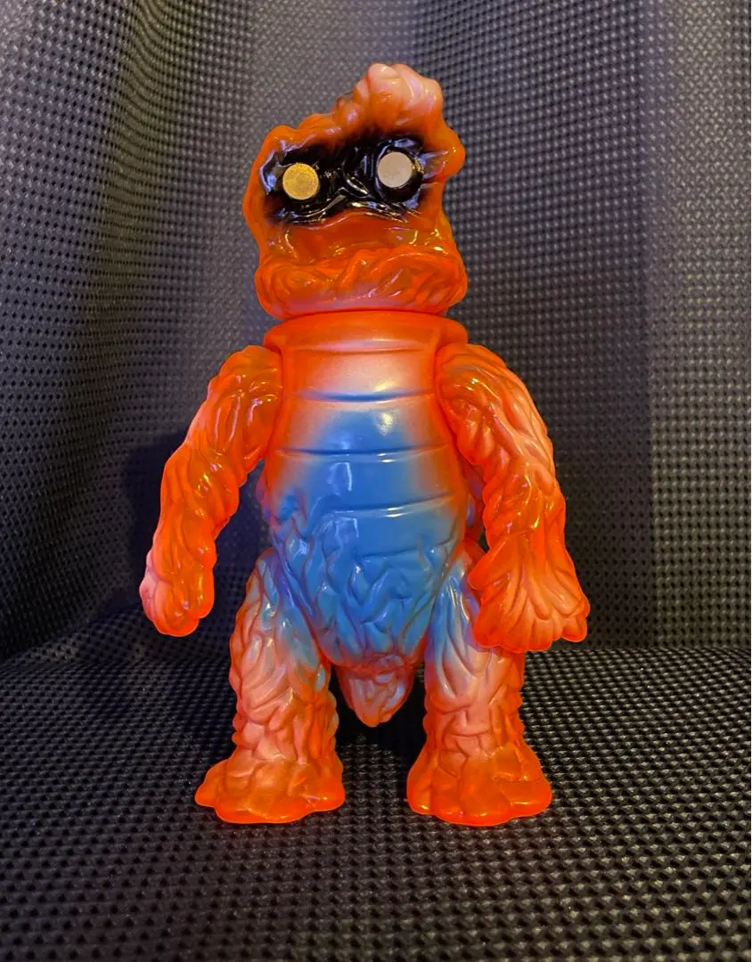 ガーガメス ソフビ GARGAMEL Gargamel Zagoran Orange Blue Clear Guts Neo Kaiju Sofubi