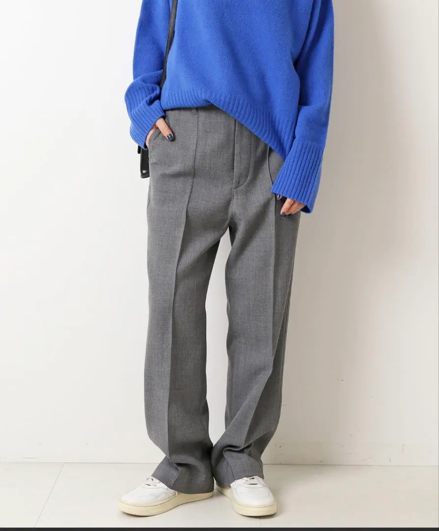 spick and span◡̈ハイブリッドダブルクロスワンタックパンツ ≪追加2≫ハイブリッドダブルクロスワンタックパンツ