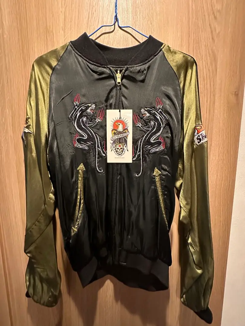 ED HARDY エドハーディスタジャンタトゥースウェット地y2k