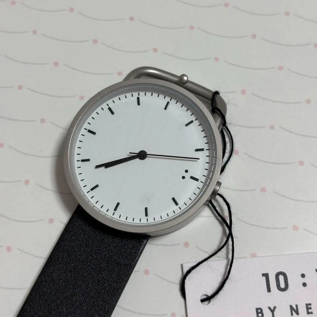 10:10 by nendo ANAコラボ アナログ時計 黒 未使用