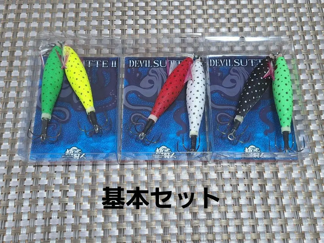 【破格6セット】デビルスッテⅡ　クリームソーダ　タコエギ　蛸釣り　全傘 破格6セット】デビルスッテⅡ クリームソーダ タコエギ 蛸釣り 全傘