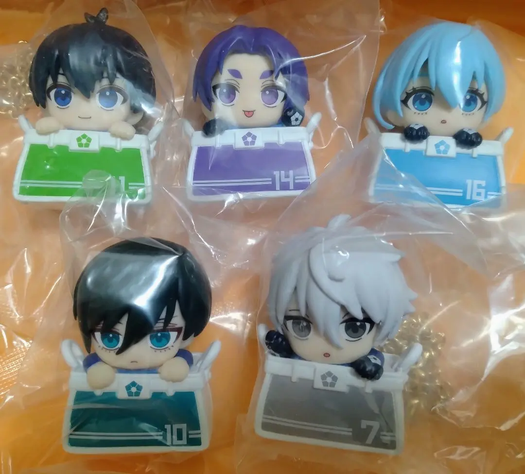 藍色監獄 角色外出玩偶 全5種完整套組 轉蛋 的縮圖