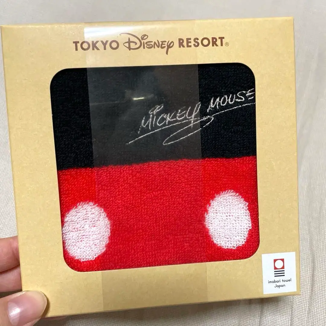 Thumbnail of Tokyo Disney Resort Mickey Mouse towel, approximately 24cm