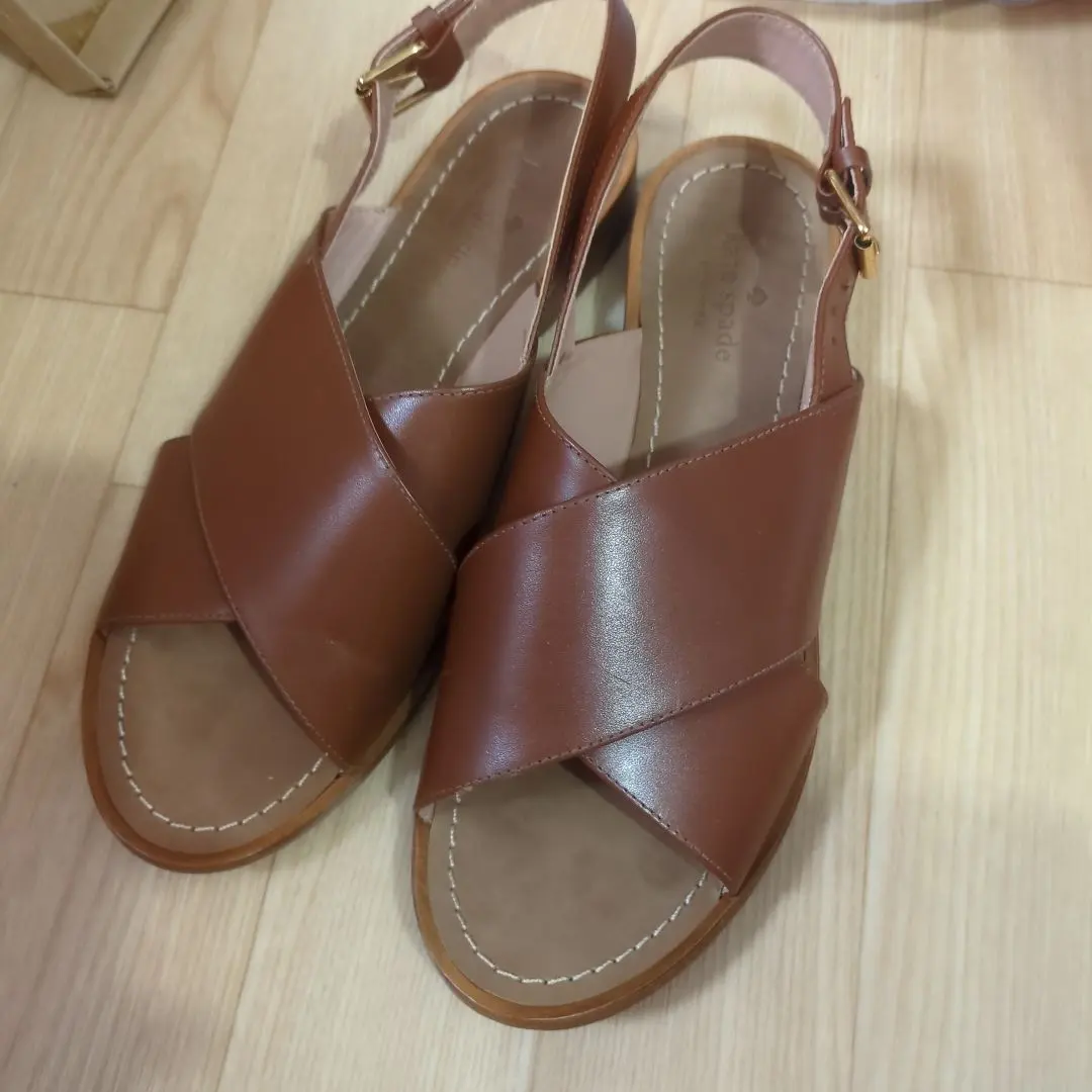 Thumbnail of Kate Spade Genuine Leather Sandals, Size 24.5-25