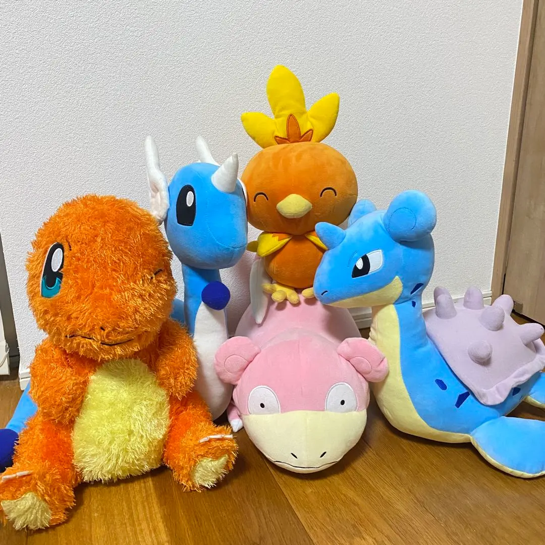 Thumbnail of Pokemon Plush Toys - Large Size - Bundle - Lapras, Dragonair, Slowpoke