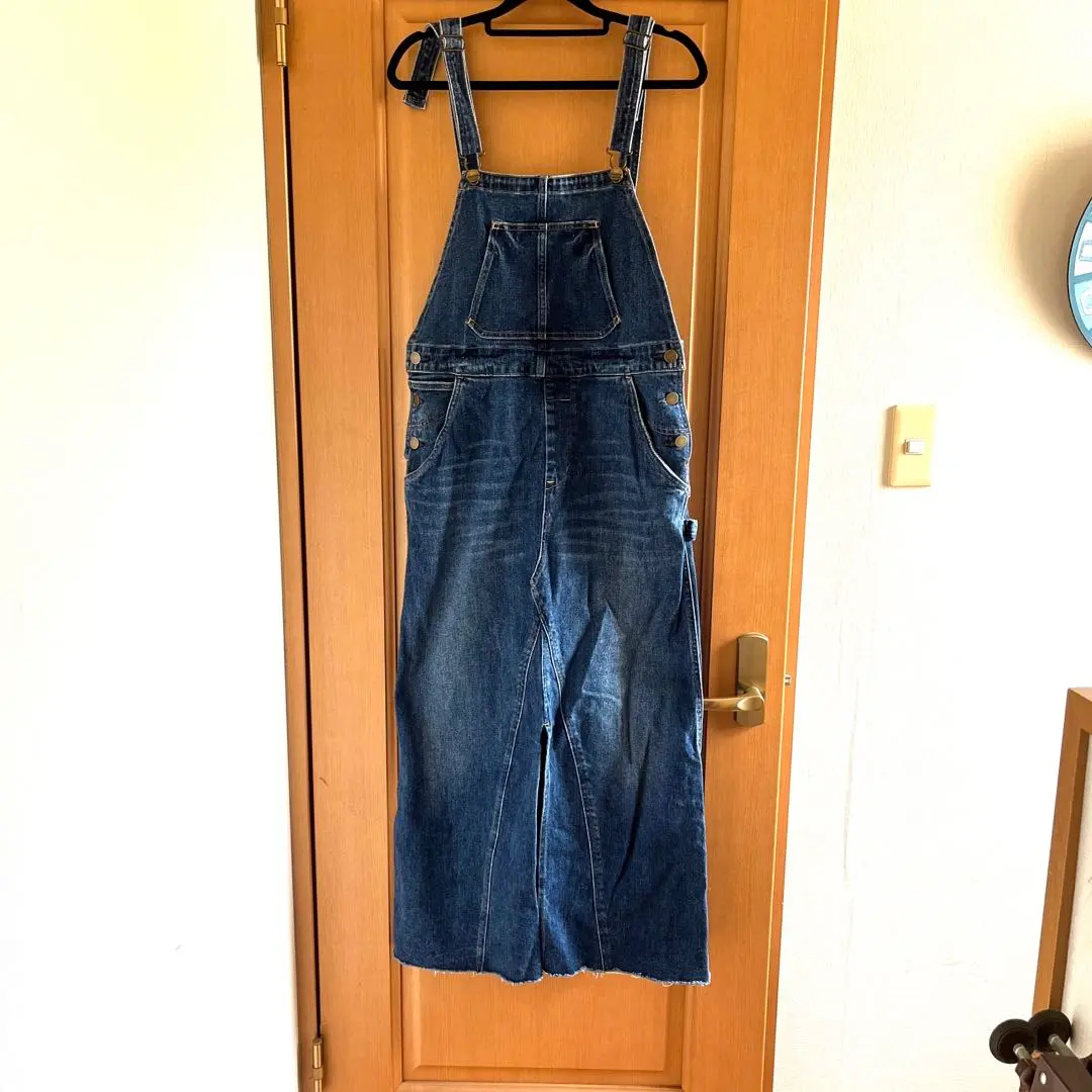 【最終値下げ】plageヘルシーデニム　サロペットスカート Plage し☆[ヘルシーデニム】SP DENIM サロペットスカート36☆