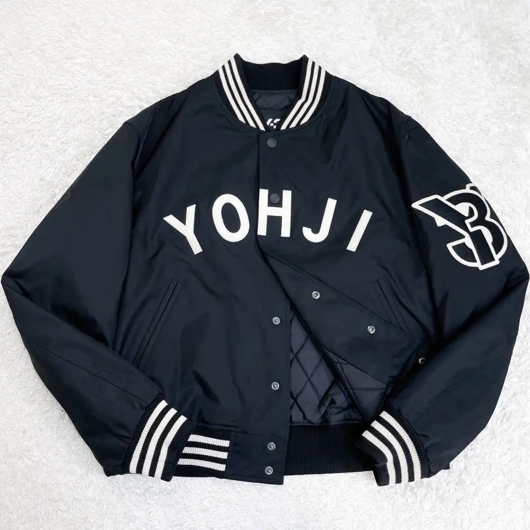 Yohji Yamamoto x NEW ERA コラボ　スタジャン　Mサイズ YOHJI YAMAMOTO × NEW ERA Stadium Jacket | HUES 福岡セレクト