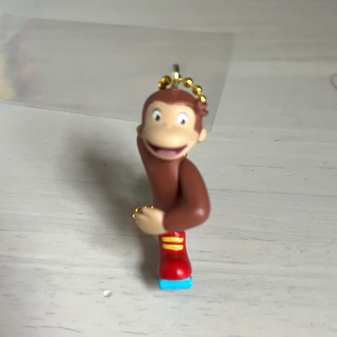 Thumbnail of Curious George Roller Skate Keychain