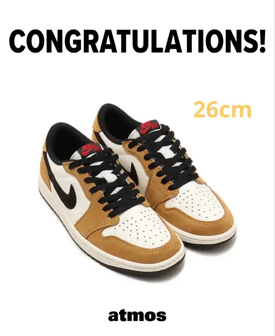 NIKE ナイキ スニーカー ジョーダン1 ルーキーオブザイヤー 29㎝ Jordan Brand（NIKE） - ナイキ エアジョーダン1 ロー OG