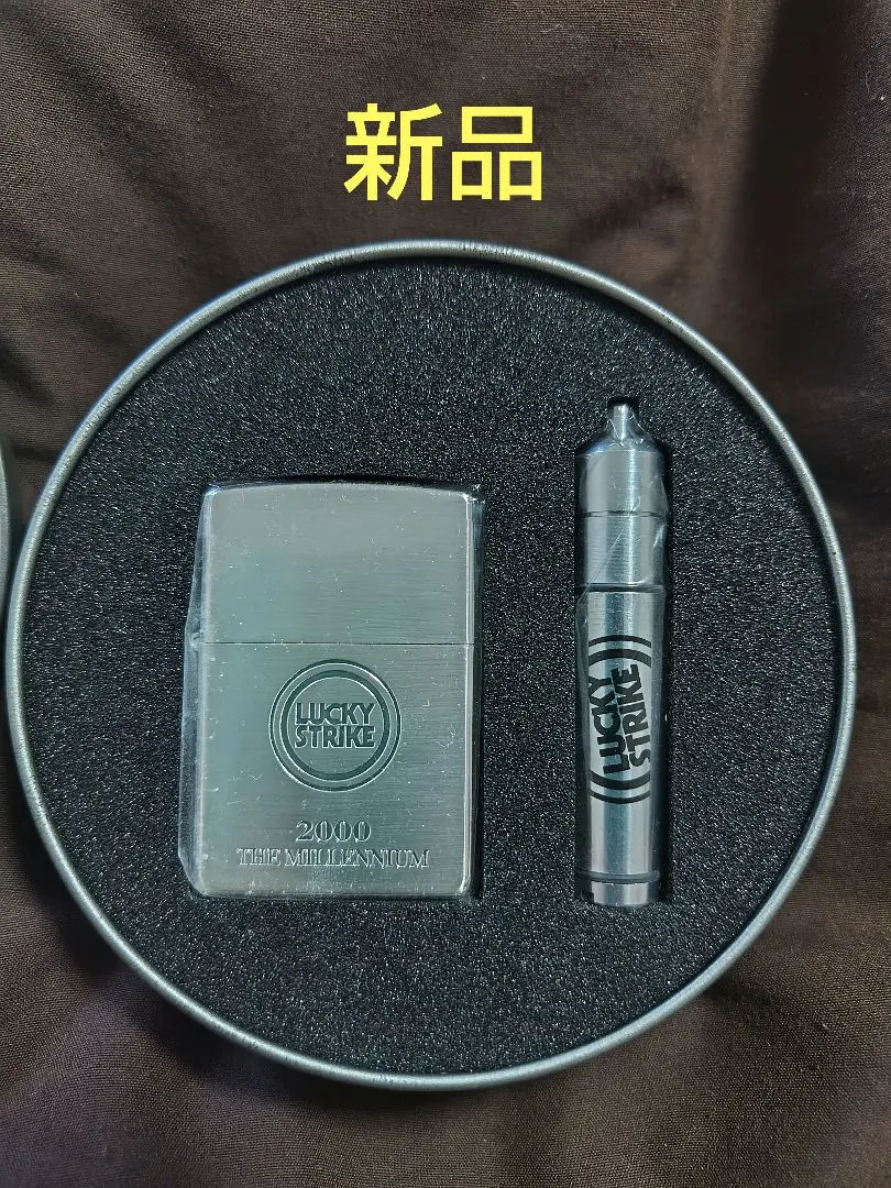 ZIPPO  ラッキーストライク 2000 ミレニアム 缶 ZIPPO Lucky Strike 2000 The Millennium - メルカリ
