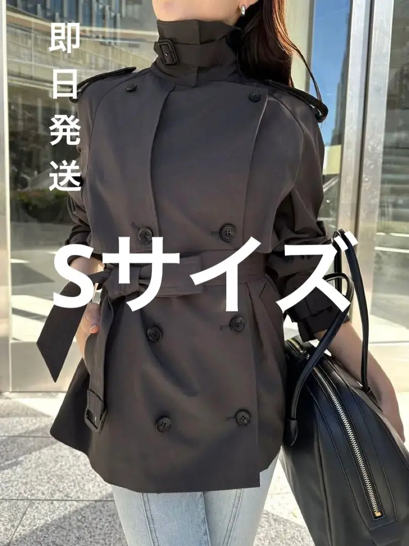 2025年最新】ANUANS ハーフオーバートレンチコートの人気