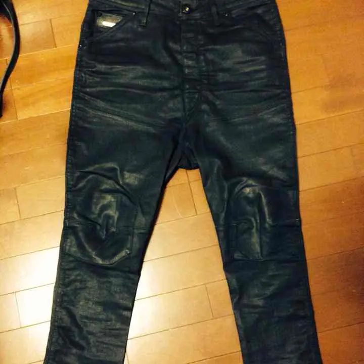 【レア】G-STAR RAW コーティング サルエルデニム 黒 24 2025年最新】g-star サルエルの人気アイテム - メルカリ