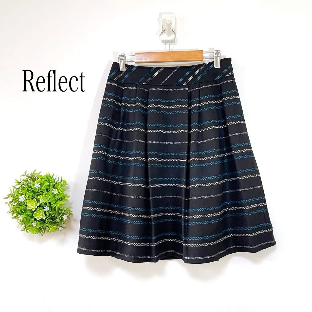Thumbnail of 【Excellent Condition】Reflect 【Size 9】 Flare Skirt Strap Autumn/Winter Knee-length Elegant and Cute