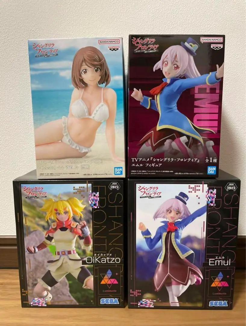 シャングリラ・フロンティア フィギュア8個セット　　　　　新品未開封　匿名配送 シャングリラ・フロンティア フィギュア8個セット 新品未開封