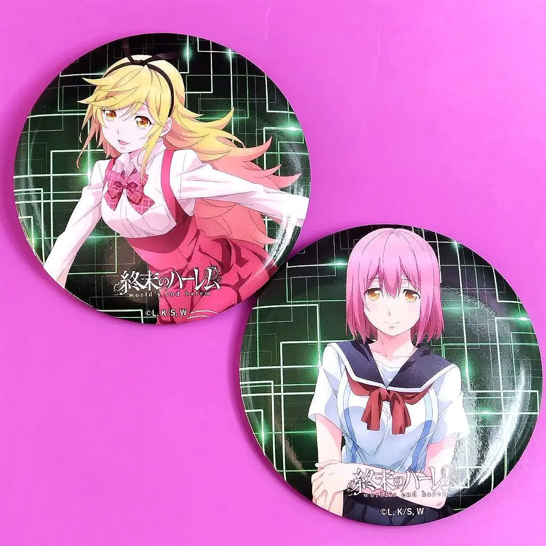 くじラック 終末のハーレム バラ売り不可　(A賞から22点)缶バッジ2個なし くじラック 終末のハーレム バラ売り不可(A賞から22点)缶バッジ2