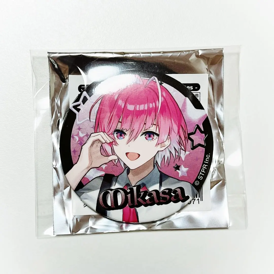 Thumbnail of Mikasa Mikasa-kun Meteorites Can Badge