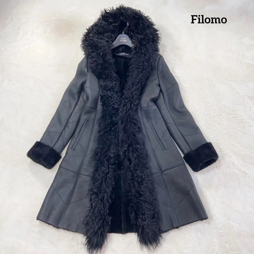 506【極美品】Filomo フィローモ ダウン コート ロング ファー 茶 ９ 楽天市場】ダウンコート ロング 丈 レディース ダウン90