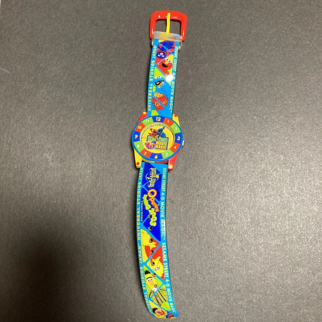 Thumbnail of Sesame Street Universal Studios Japan wristwatch with box