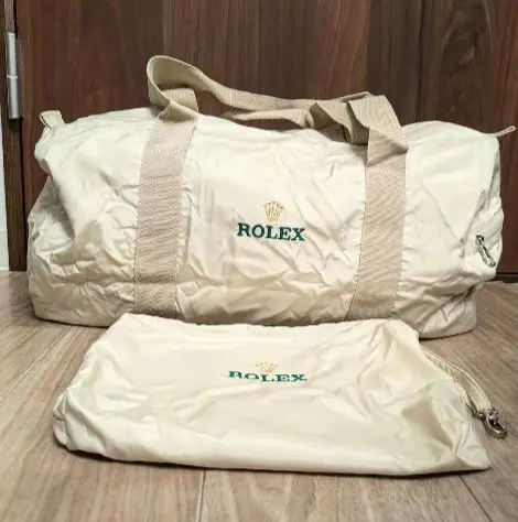 ロレックス ノベルティ収納ポーチ付折り畳みダッフルバック／ボストンバッグ 非売品 2025年最新】ROLEX ボストンバッグ・旅行用バッグの人気アイテム