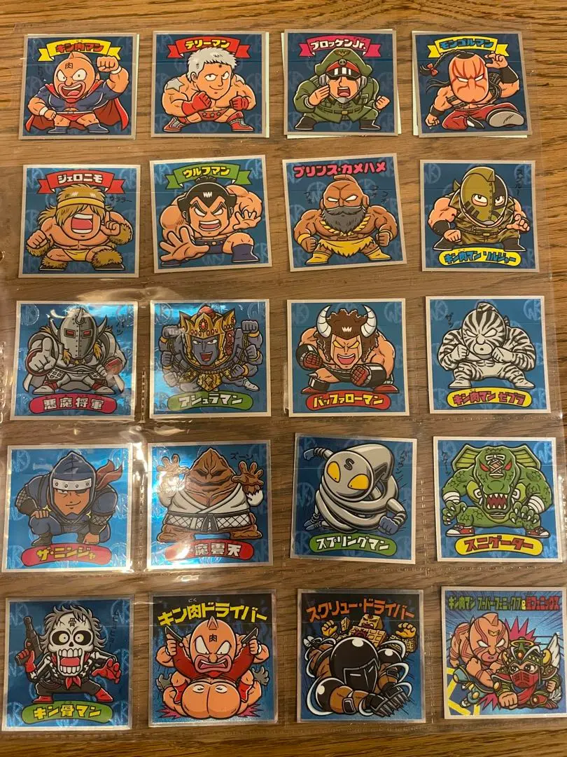 キン肉マン　ビックリマンシール　肉リマン　まとめ売り　全48種コンプ＋69枚 キン肉マン ビックリマンシール 肉リマン まとめ売り 全48種