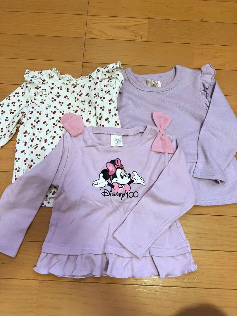 Thumbnail of Minnie Mouse Top 100cm 3-piece set