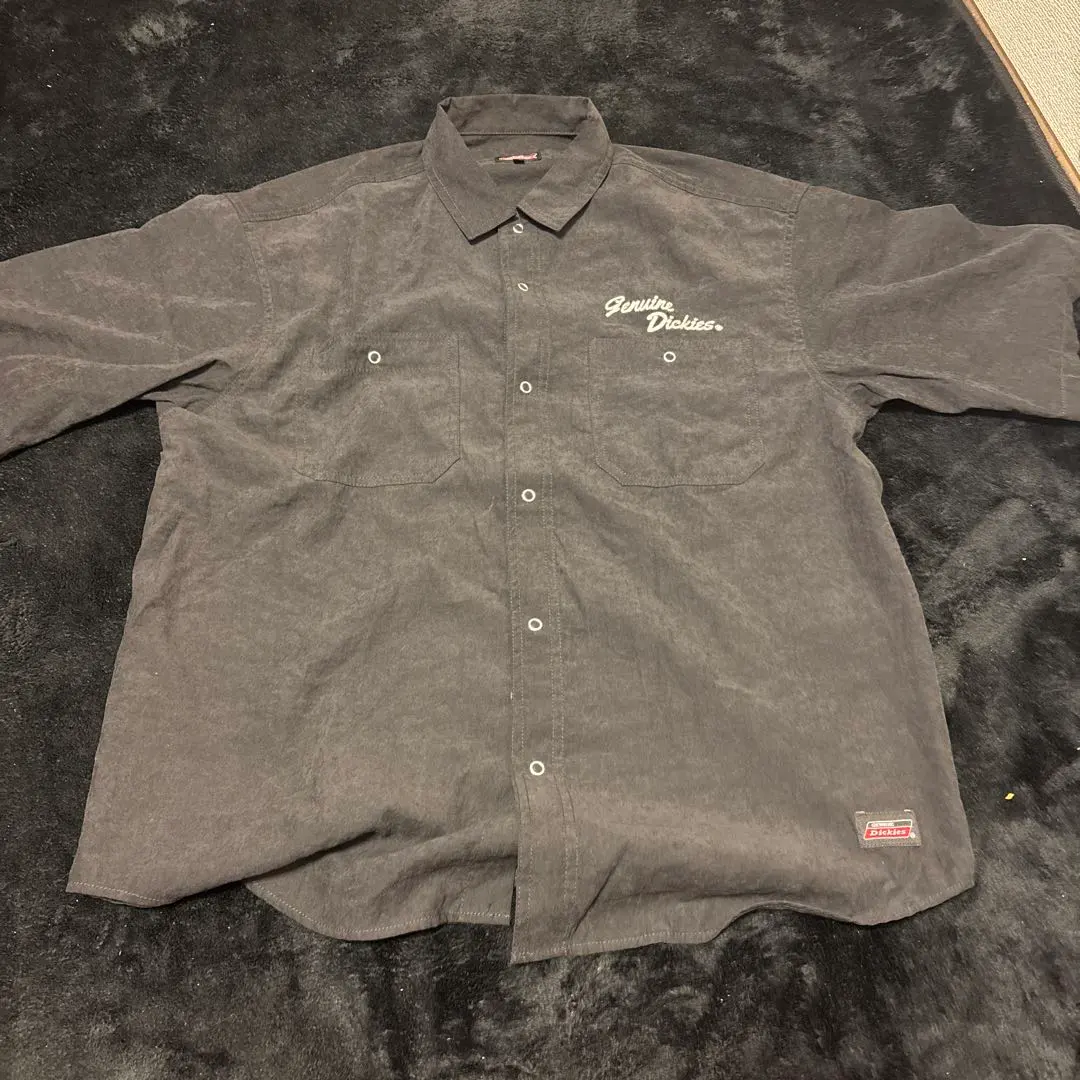 Thumbnail of Dickies Black Dickies Black Short Sleeve Shirt Vintage Finish