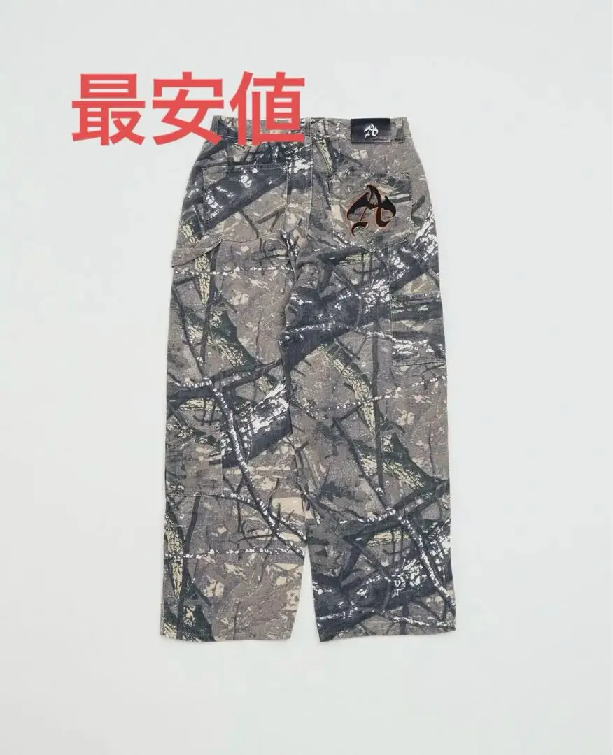 【完売品】ANTIMID アンチミッド リアルツリーデニムパンツ ANTIMID デニム リアルツリー アンチミッド