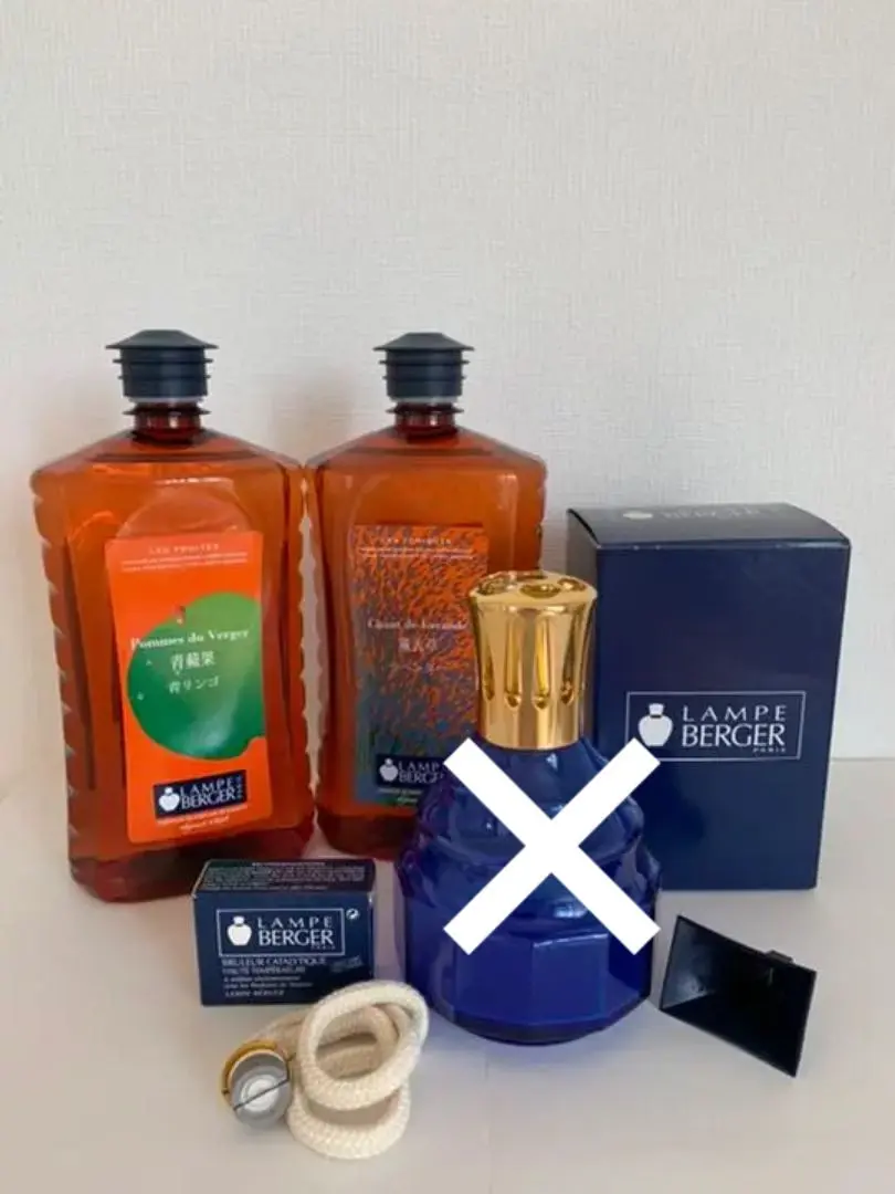 【即購入OK】ランプベルジェ　廃盤レア茶ボトル　１Ｌ×2本 Amazon | ランプベルジェ アロマオイル コットン 1L [正規輸入品
