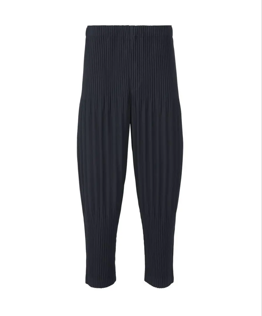 HOMME PLISSE BASIC プリーツパンツ フルレングス HOMME PLISSE ISSEY MIYAKE プリーツパンツ スラックス - メルカリ
