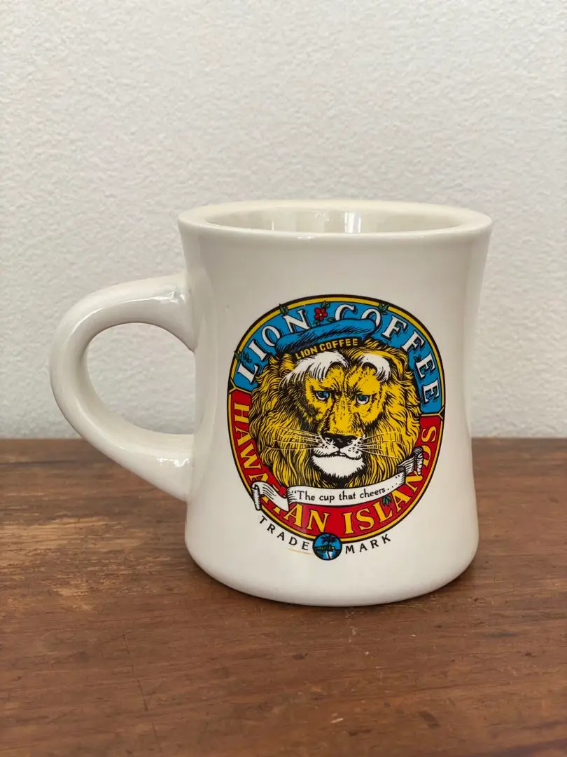ライオンコーヒー　マグカップ　ビンテージ ライオンコーヒー マグカップ ビンテージ 廃盤品 アメリカ