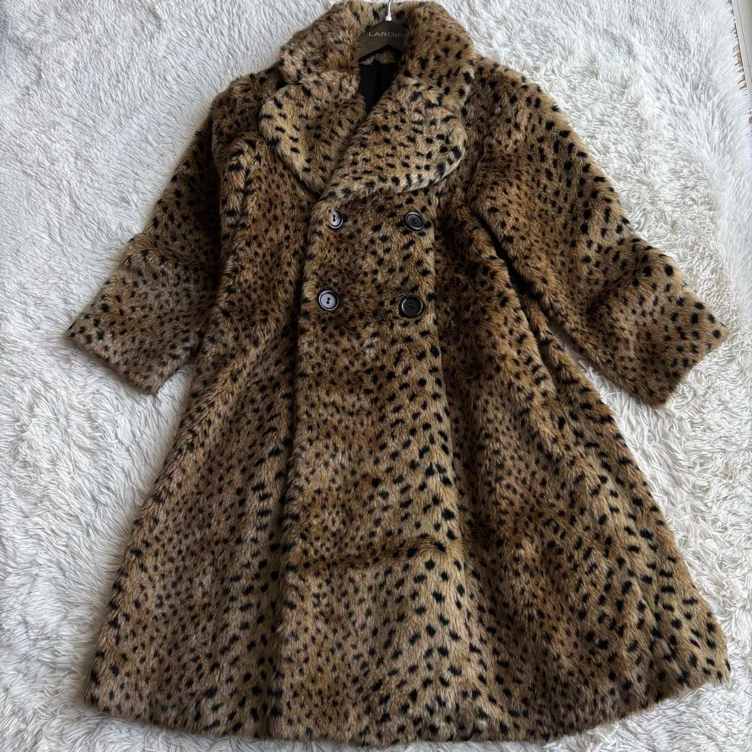 Thumbnail of Ozone Community Leopard Fur Coat Long Double Made in Japan