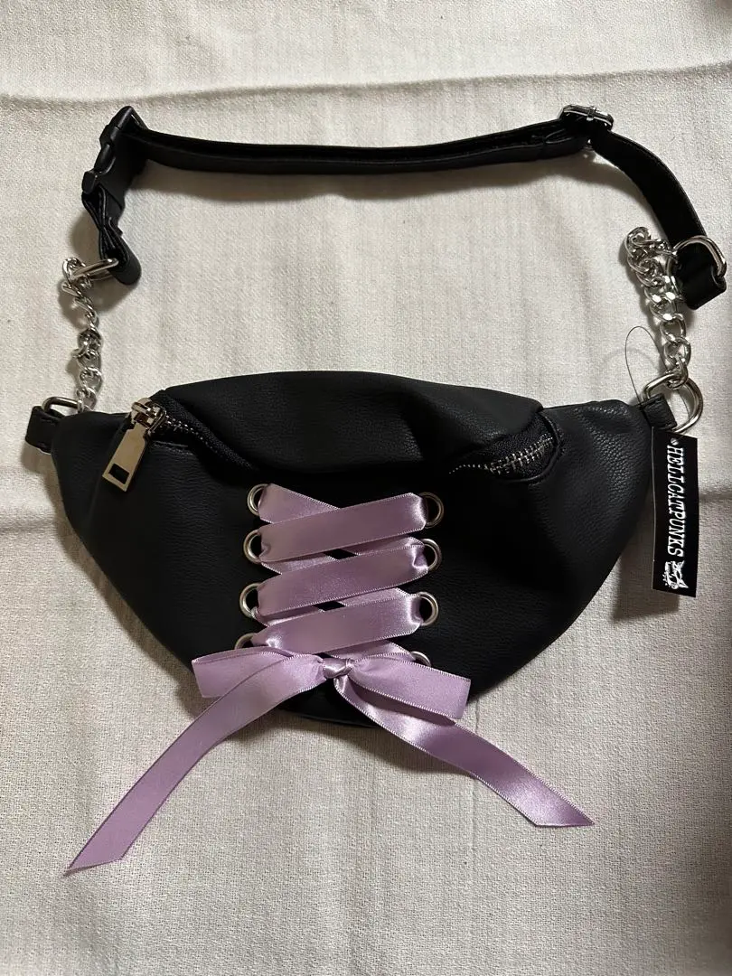 ヘルキャットパンクス　　ヒップバッグ　　腰当て　バムフラップ ヘルキャットパンクスヒップバッグ腰当てバムフラップ