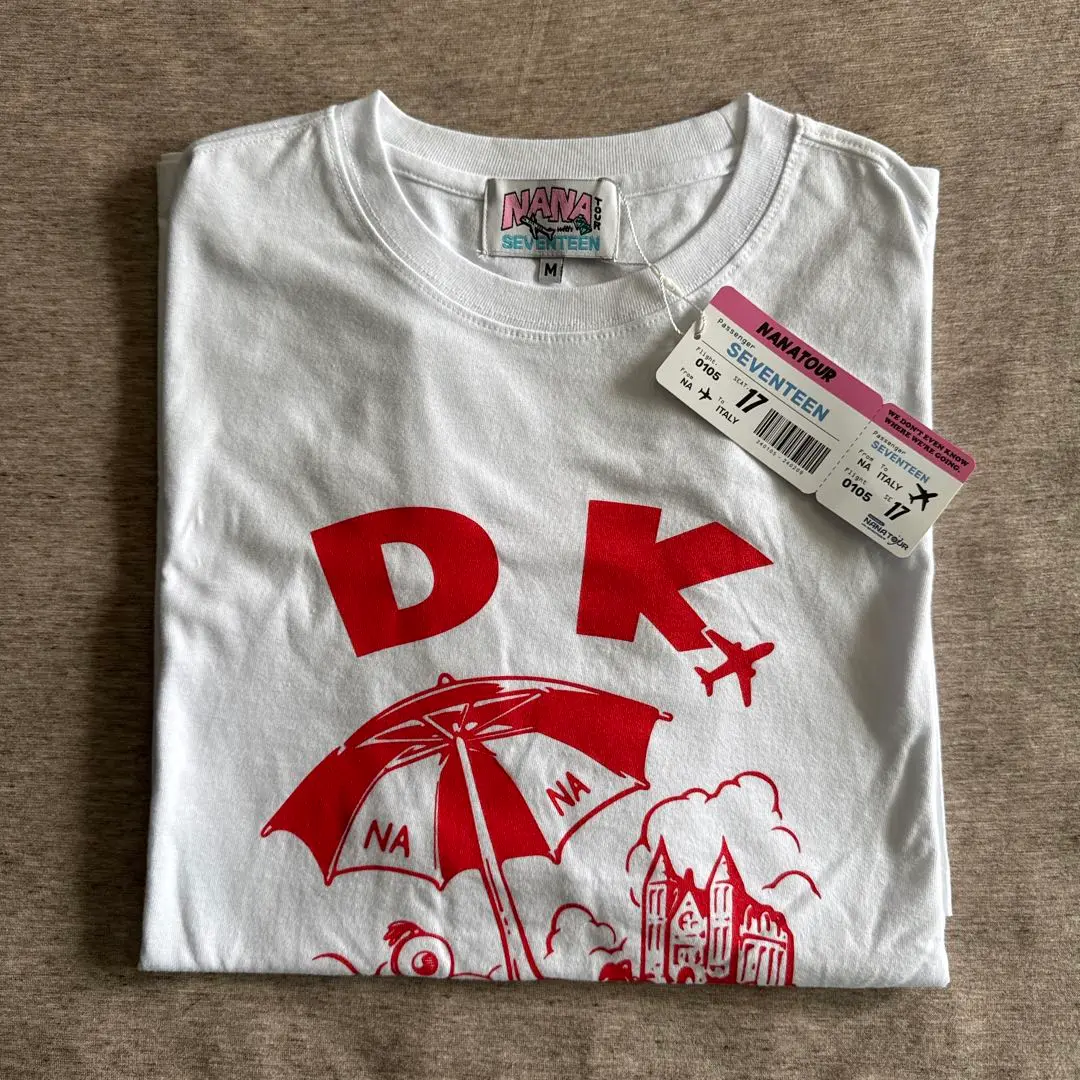 ナナツアー DK ドギョム Tシャツ (Italy ver) Mサイズ ナナツアー Tシャツ ドギョム SEVENTEEN - メルカリ