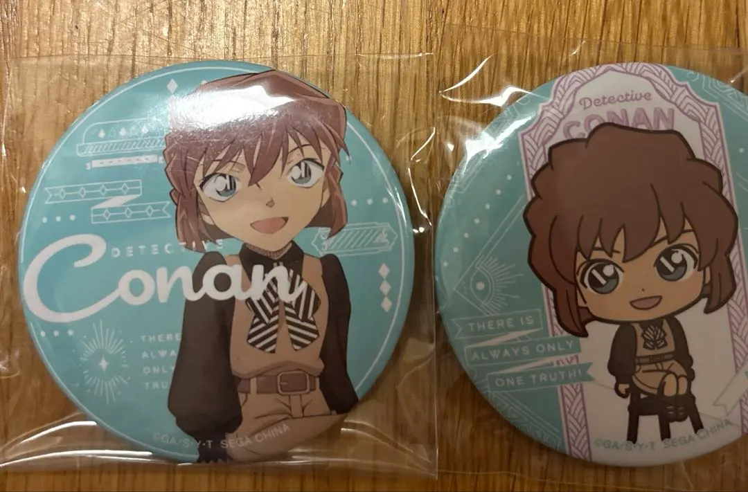 名偵探柯南 宮野志保 徽章 SEGA幸運抽獎 的縮圖