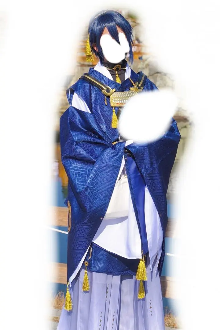 コスプレ衣装　刀剣乱舞　とうらぶ　三日月宗近　初戦闘装束 2025年最新】刀剣乱舞 コスプレ 三日月の人気アイテム - メルカリ