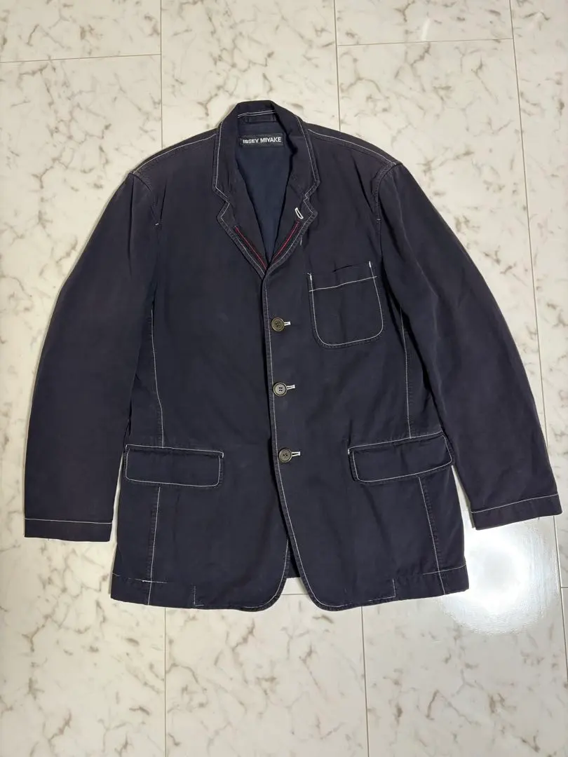 【稀有】90年代～00年代 ISSEI MIYAKE 西裝外套 的縮圖