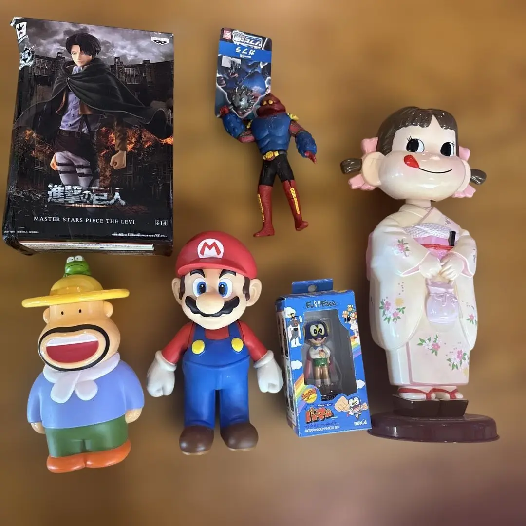 フィギュアセット (マリオ、ペコちゃん、パーマン、リヴァイ、ガブラ、カールおじ) 2025年最新】ペコちゃん パーマンの人気アイテム - メルカリ