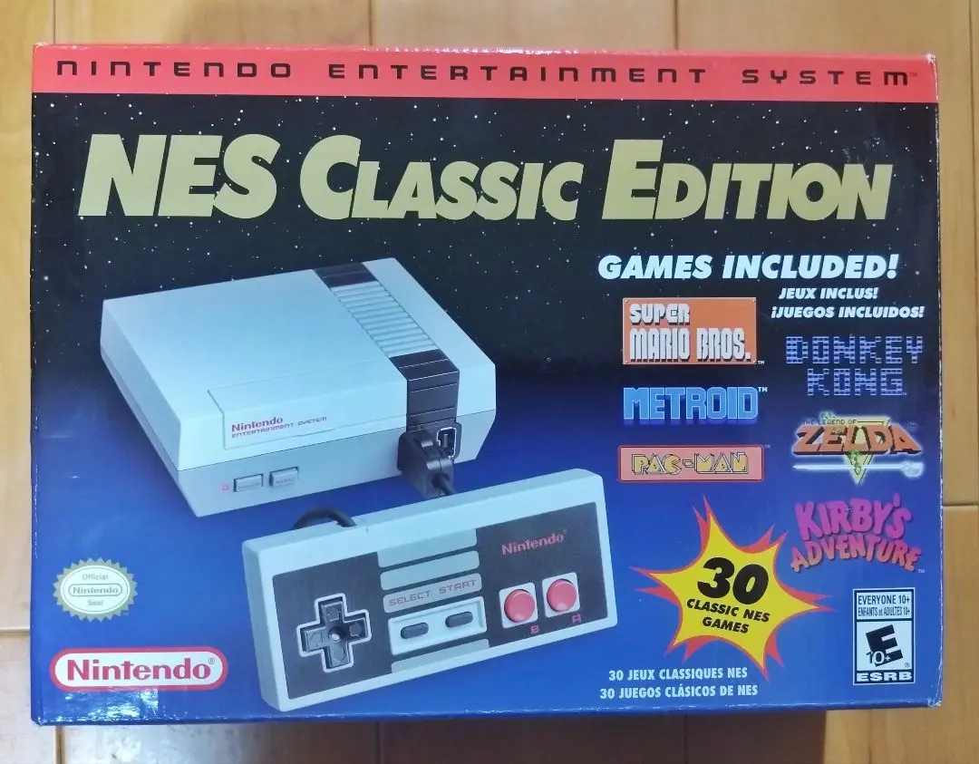 【新品未使用】北米版 ニンテンドークラシックミニ スーパーファミコン ニンテンドークラッシックミニスーパーファミコン