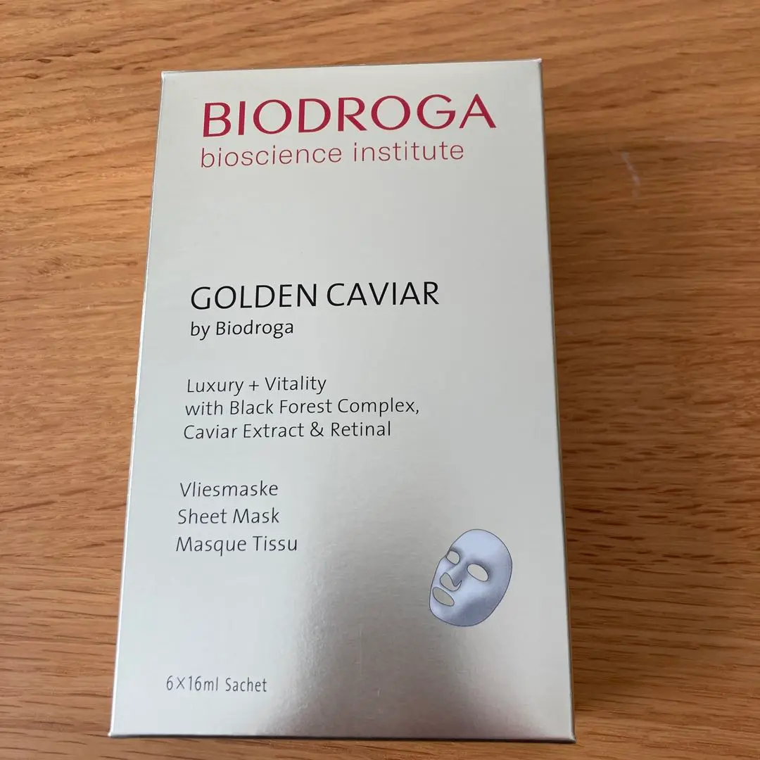 【未開封】Biodroga Golden Caviar シートマスク ６枚入 2025年最新】ビオドラガ パックの人気アイテム - メルカリ