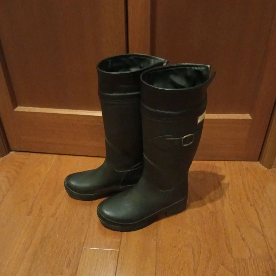 中野裕通 黑色長靴 20.0 的縮圖