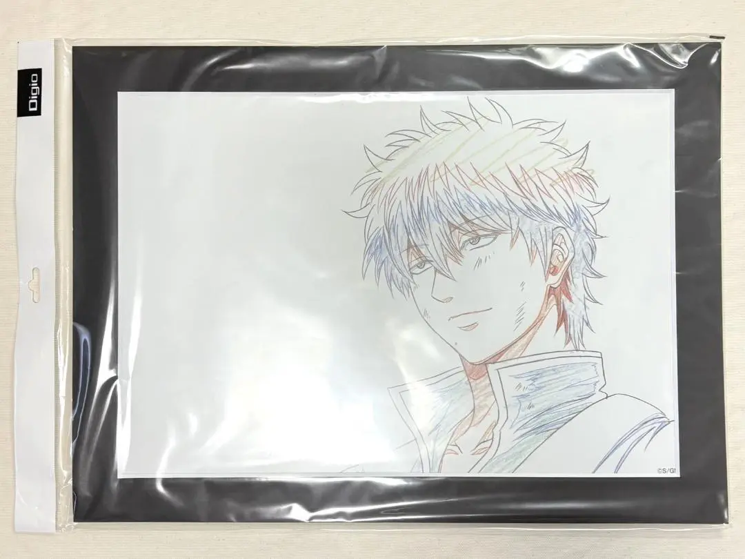 【値下げしました！】 銀魂 銀さん 複製原画 超レア 非売品】銀魂 A4サイズ 複製原画 正規品 額装品 少年
