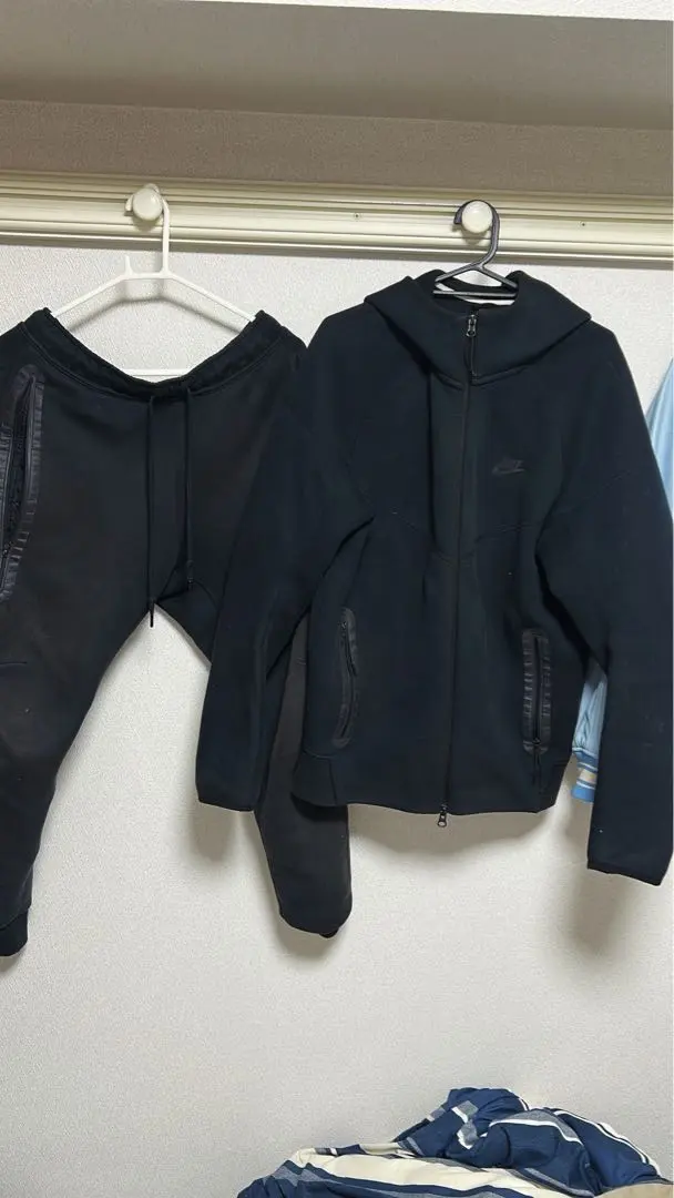 Thumbnail of Black jersey top and bottom