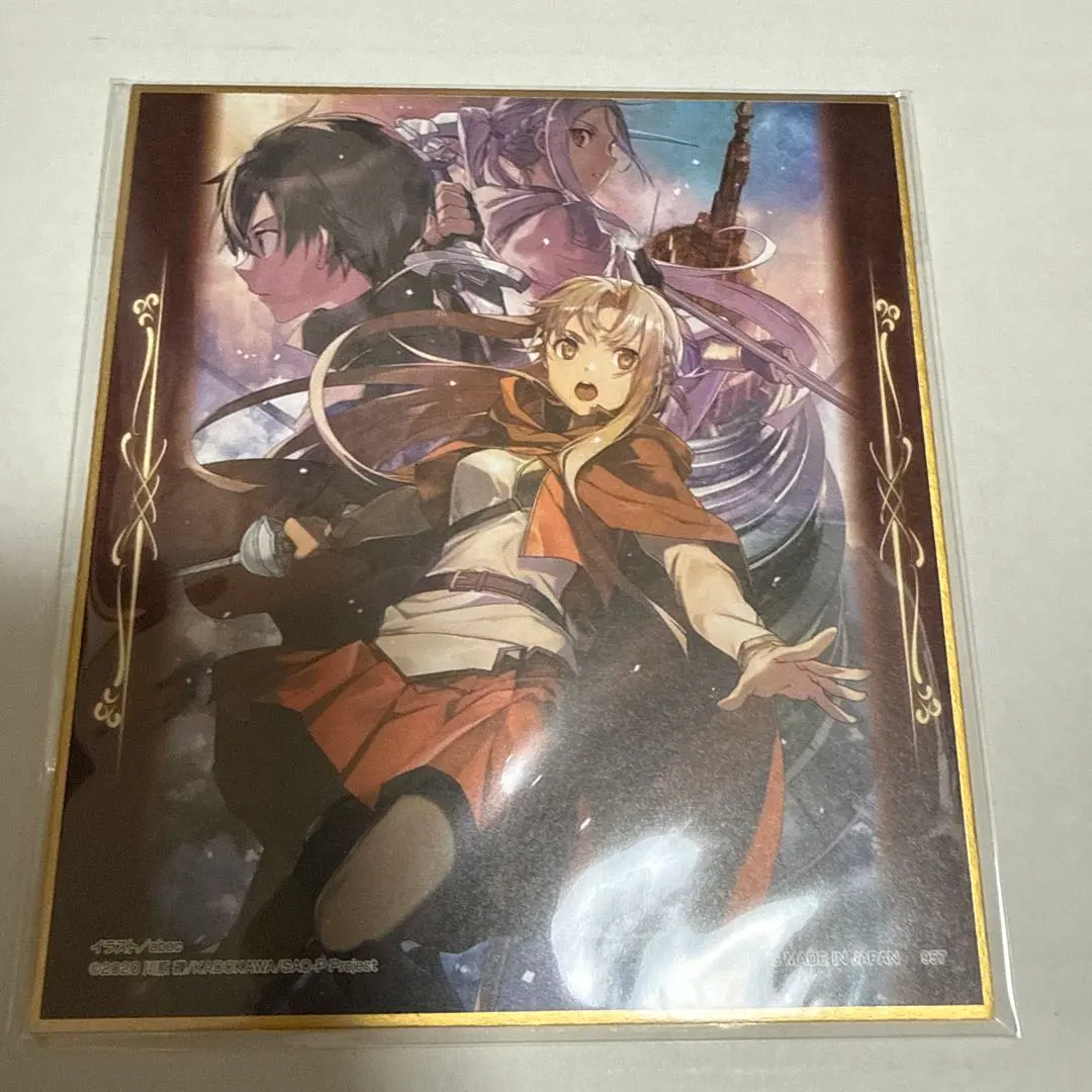 Thumbnail of Sword Art Online Lottery Shikishi Board