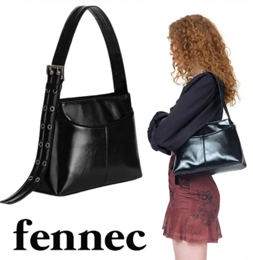 ☆韓国の人気☆【FENNEC】☆NETTY BA.G☆バッ.グ☆ NETTY BAG - BLACK - Fennec