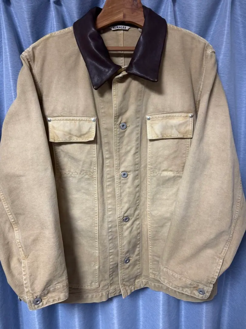 希少　新品 オーラリー オーガニックコットン カバーオール 代官山オーガニカリー(Organically)|オーガニックコットンの出産